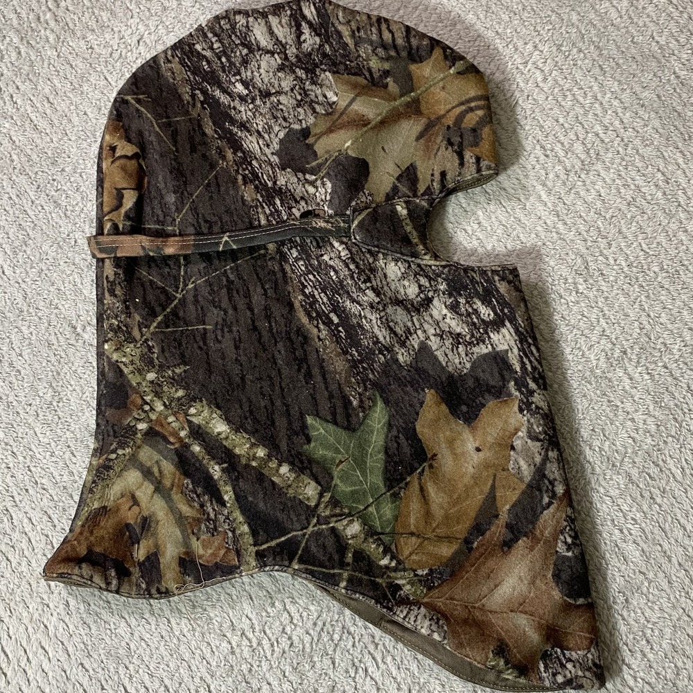 Cabela's Scent-Lok ultimate Fleece Balaclava Mossy Oak Camo One Size Hunting USA